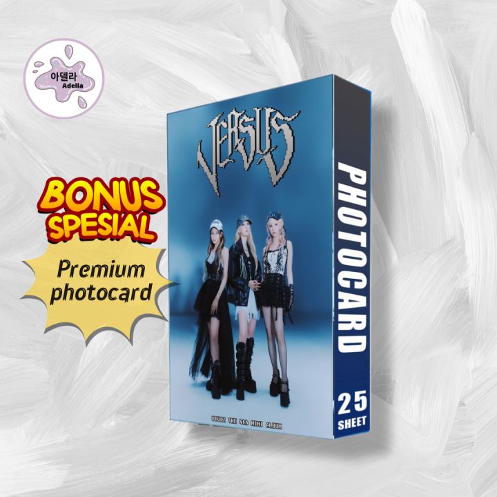 PHOTOCARD VIVIZ VERSUS - 2 Sisi (isi 25 pcs)