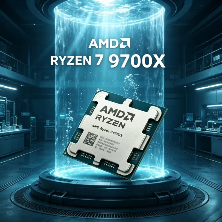 AMD | AMD Ryzen 7 9700X Flagship Gaming Processor AM5 Socket 8C16T 5.5GHz Unlocked Loose Unit For PC Upgrade