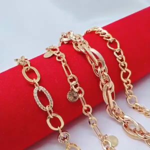 Gelang Jurai Wanita Aksesoris Fashion Awet Tahan Lama Anti Karat Cocok Untuk Harian