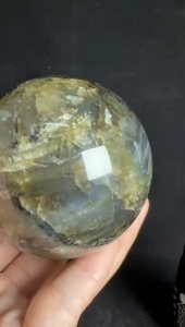 (Real Unit) Labradorite Grey Moonlight 70mm+-/ 506g(S/n: o28))