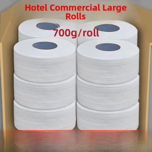 Large Roll Toilet Paper Hotel Restaurant Commercial Boxed Toilet Tissue Home Use Big Size Sanitary Paper Towel Pulling Cart