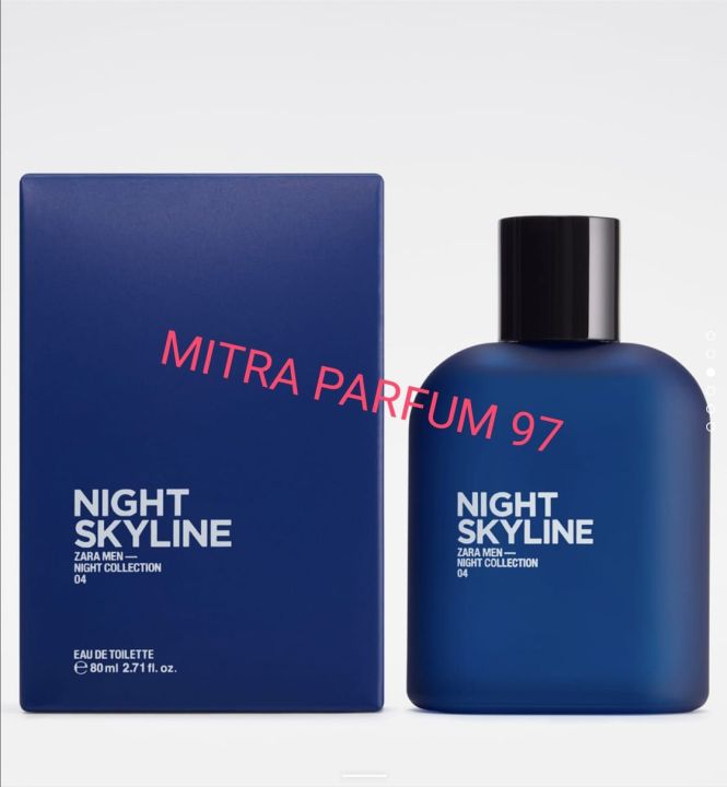 Parfum Original Zara Night Skyline Men EDT 80ml Parfum Pria