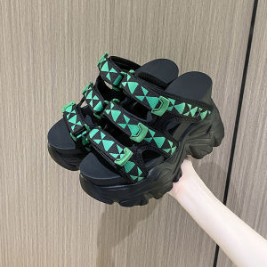 Dép Đế Xuồng Nữ Mùa Hè 2025 Mới Về Thời Trang Cỡ Lớn Đế Dày Cao Gót Đế Xuồng Đế Cao Su Dép Quai Hậu