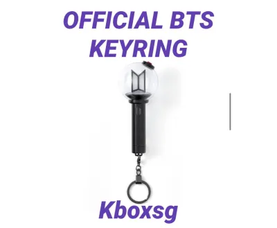 ✅INSTOCK BTS OFFICIAL LIGHT STICK KEYRING VER.4/BTS OFFICIAL LIGHT STICK VER.4 CRADLE/ BTS LIGHT STICK VER.4 KEYRING