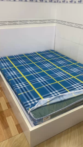 Áo bọc nệm 1m6x2m thun lạnh 2 mặt có khoá kéo