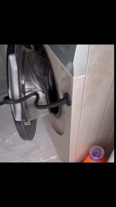 Magnetic Washer Door Prop-Stabilizer for Front Load Machines-Easy-Install Flex Design-Fits Most Washers & RV Laundry Doors