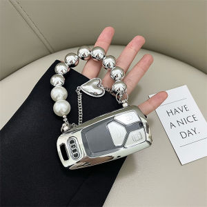 Túi Đựng Chìa Khóa Audi A4L 2023 Dành Cho Nữ Túi Đựng Chìa Khóa Cao Cấp Cho Xe Audi A5 A6 A7 A8 Q5 Q7 Vỏ Bảo Vệ Chìa Khóa