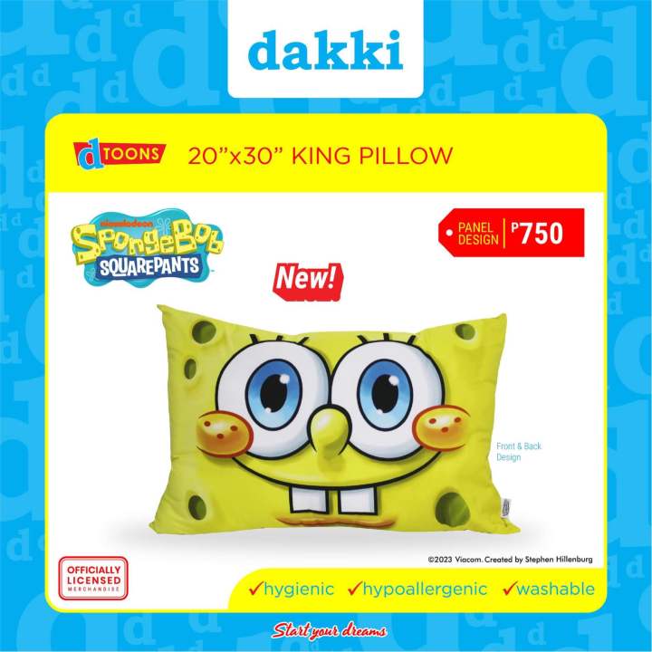 DAKKI KING SIZE PILLOW 20x30 CHARACTERED DESIGN Lazada PH