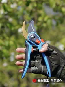 8"Garden Pruning Shears  SK5 steel Scissors Hand Clippers Tools and for Branch Plant Professional Trimming