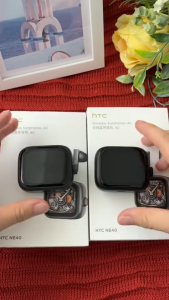 HTC NE40 Tính năng dịch phụ đề AI Tai nghe dịch TWS Bluetooth 6.0 AI Tai nghe màn hình cảm ứng LED Chống ồn chủ động ANC Khả năng chống nước IPX5