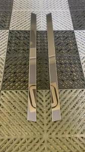 Nẹp INOX viền kính đứng cửa Tài Phụ FORD Transit 2024 2025