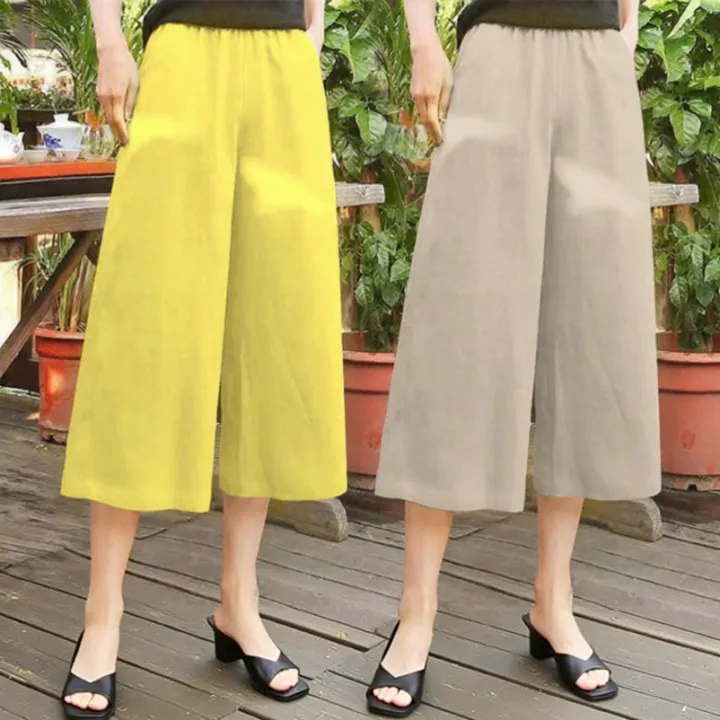 Lieoyuarn%20%7C%20Loose%20Breathable%20Cotton%20Linen%20Culotte%20Pants%20-%20Image%202