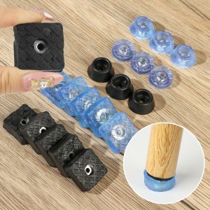LLCY Clear Anti-skid Silicone Pads: Non-Slip Furniture Leg Covers