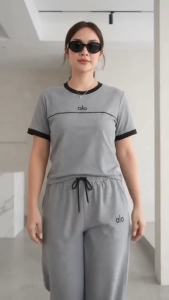 TRENDING TERNO PANTS ALO HIGH-QUALITY COTTON SPANDEX FIT MEDIUM UP TO 2XL