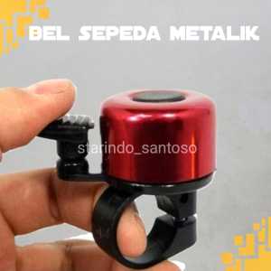Bel sepeda bahan alloy metalik