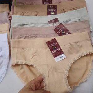10 quần lót nữ 51001 chất liệu dệt gân kim kháng khuẩn thoáng mát hàng việt nam chất lượng cao cấp45kg-65kg