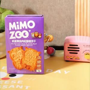 Franzzi | Salty Egg Yolk and Beef Filling Animal-shaped Crispy Biscuits