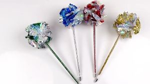 ไม้ล่อปลากัด ไม้ล่อปลาแบบริบบิ้น ล่อปลา ใช้สำหรับ หลอกล่อปลากัด ใช้ฝึกในการยืนน้ำ ก่อนการประกวด เช็คฟอร์มปลา