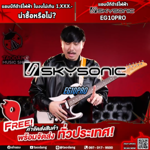 Skysonic EG10PRO สี Mint Grren แอมป์กีต้าร์ไฟฟ้า Skysonic Guitar Amplifier - เต่าแดง