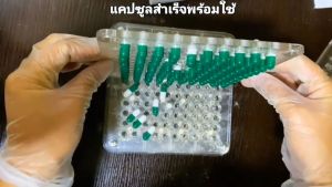 ดีที่สุด - เบอร์ 0 รุ่นใหม่ล่าสุดปี 2025 มีขอบกันยา เครื่องบรรจุแคปซูลยา (ครั้งละ 200 แคปซูล-สีใส) บรรจุแคปซูลเสร็จไว