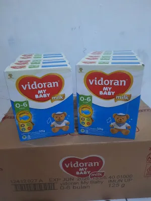 PAKET HEMAT 6 PCS SUSU VIDORAN 0-6 BULAN EXP APRIL 2027
