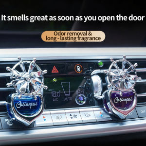 Car Air Vent Perfume In-Car Air Freshener - Vehicle Air Vent Decorative Pendant. Easy-to-Use Car Interior & Fresh-Fragranced Ai