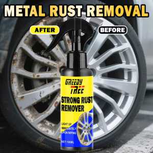 Universal Rust Remover Revitalizing Spray for Car Wheels & Metal Surfaces Strong Decontamination Smooth & Reliable