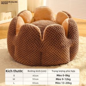 baomafanxi | Giường Mèo Bao Kín Giữ Ấm Dùng Quanh Năm