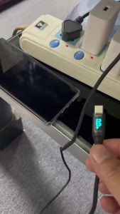 ＜1220＞  Màn Hình Kỹ Thuật Số Trong Suốt TYPE-C Cáp Dữ Liệu Màn Hình Kỹ Thuật Số Android   Hoàn Toàn Tương Thích Với Cáp Màn Hình Kỹ Thuật Số Sạc Cực Nhanh