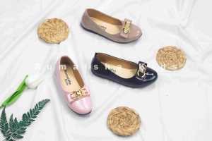 Sepatu Flatshoes Anak Perempuan Amanda / Sepatu Balet Anak Umur 3th - 9th