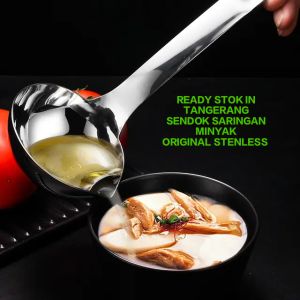 REJEKI 9393 - NEW Sendok Kuah Pemisah Minyak Stainless Tebal / SpoonSoup Separate Oil /Centong Sendok Soup