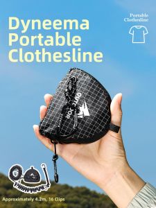 Tuban | Portable Travel Clothesline with Windproof and Hanging Function Clips
