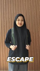 Tas Travel Bag Backpack Pria Wanita ESCAPE Tas Mudik Olahraga Gym Outdoor Keren