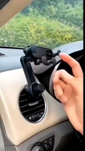 Giá Đỡ Điện Thoại Kẹp Cửa Gió Điều Hòa Trên Ô Tô Xoay 360 Độ  Có Thể Điều Hướng Cao Cấp N198car