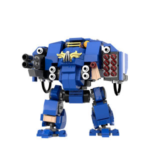 High Brick Warhammer 40K Redeemer Fighter Walking Robot Moc Assembly Building Toy for Children And Adults