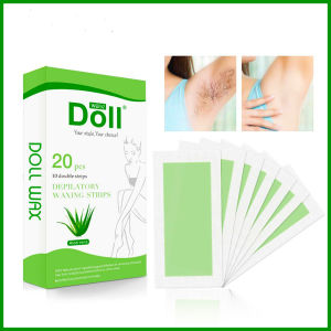 20pcs Hair Removal Wax Strips Papers Calf Underarm Arm Hair Removal Wax