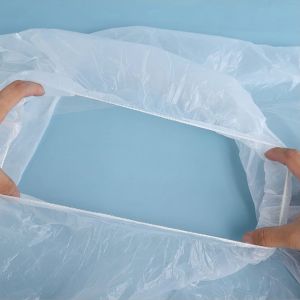 Áo choàng nhuộm tóc nilon dày dặn phiên bản cải tiến -BeloveShop