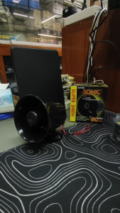 ลำโพง ไซเรน 4 นิ้ว 12V15W (MAX80W) SUPER SIREN ฮอร์นไซเรน สัญญาณเสียงไซเรน Super Sonic Future Kit