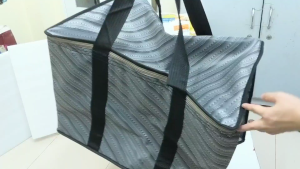 Túi giữ nhiệt hình hộp lớn túi giao hàng size lớn 60x42cm cao 42cm (100 lít). tx129