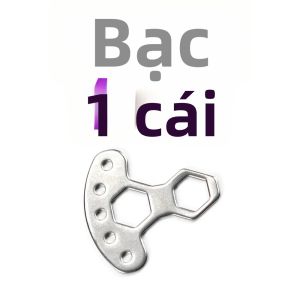 MNFT 1 Chiếc Máy Câu Cá Bằng Thép Không Gỉ Tay Cầm Cờ Lê Lục Giác Dụng Cụ Tháo Lục Giác Cho Máy Câu Tay Cầm Sửa Đổi Câu Cá Phụ Kiện