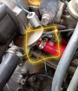 SELANG RESERVOIR TAMPUNGAN AIR RADIATOR SAMCO HONDA FREED