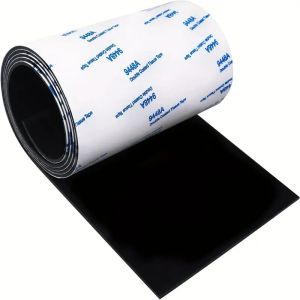 Non Slip Self Adhesive Silicone Cuttable Furniture Pads 4x40 inch - Anti-Sliding Anti-Scratch Rubber Floor Protectors