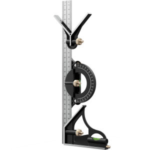 syntek | Multipurpose Woodworking Angle Ruler Stainless Steel