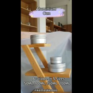 Pot Jar Alumunium / Pot Pomade / Pot Jar Lulur