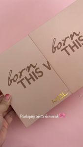 [BPOM] 30 Color Eyeshadow Palette Real Me Make Up Matte Finising Colour