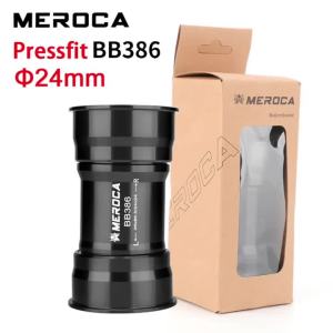 MEROCA bb386 24mm bottom bracket pressfit for Shimano holowtech ll 86.5mm CrankSet Mountain Road bike bb386 bottom bracket