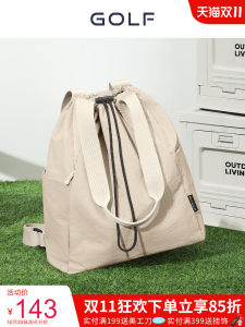 Golf Fashionable Versatile Sports Backpack Large Capacity Ultra-light Single-shoulder Bookbag Computer Bag Leisure Casual Style