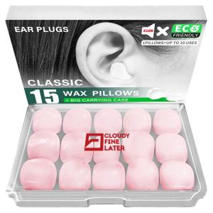 CLOUDY FINE LATER | Silicone Noise Reduction Earplugs