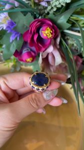 💥แหวนไพลินแท้ ไพลินน้ำสวย พลอยแท้อัญมณีมงคลคัดเกรด พลอยเสริมราศี เสริมบารมี เครื่องประดับของแท้สินค้ามีใบรับประกันดูแลตลอดการใช้งาน AUFU STORE