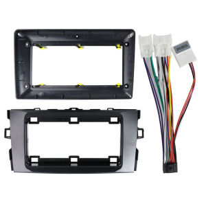MEKEDE Panel Kit Harness Fascia Car Radio Bezel Frame Multimedia Radio Panel Frame Cable For Toyota Auris 2006 2007 2008-2011